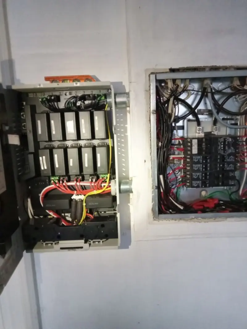 Electrical panel upgrade completed for Electrical Troubleshooting in Conklin